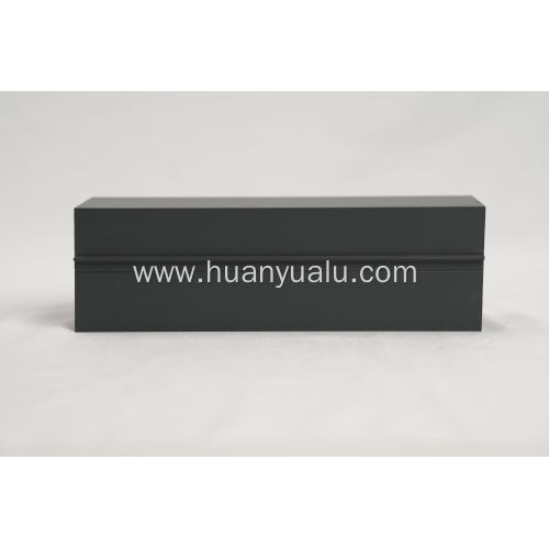 Surface treated safety curtain wall aluminum material